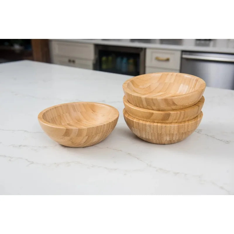 Bamboo Bowls Set of 4